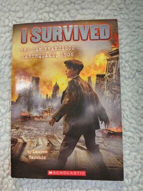 I Survived The San Francisco Earthquake 1906 Lauren Tarshis Scholastic Paperback
